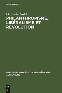 Philanthropisme, Libéralisme et Révolution_cover