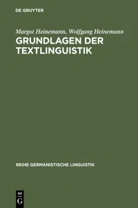Grundlagen der Textlinguistik_cover