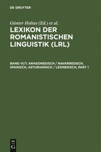 Aragonesisch / Navarresisch, Spanisch, Asturianisch / Leonesisch_cover