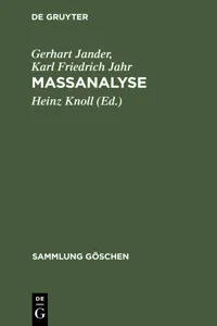 Massanalyse_cover