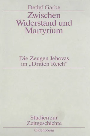 Zwischen Widerstand und Martyrium