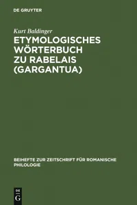 Etymologisches Wörterbuch zu Rabelais_cover