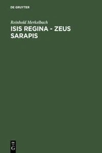 Isis regina - Zeus Sarapis_cover