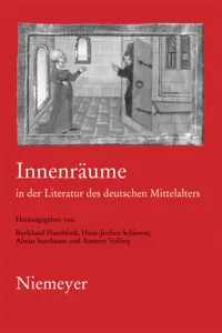 Innenräume in der Literatur des deutschen Mittelalters_cover