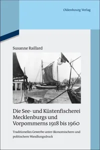 Die See- und Küstenfischerei Mecklenburgs und Vorpommerns 1918 bis 1960_cover