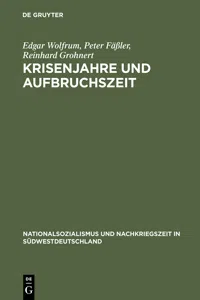 Krisenjahre und Aufbruchszeit_cover