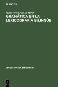 Gramática en la lexicografía bilingüe_cover