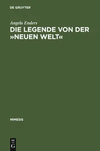 Die Legende von der »Neuen Welt«_cover