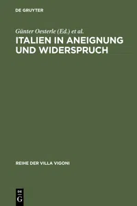 Italien in Aneignung und Widerspruch_cover