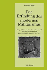 Die Erfindung des modernen Militarismus_cover