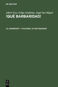 Lehrerheft – Schlüssel zu den Übungen_cover