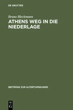 Athens Weg in die Niederlage