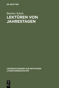 Lektüren von Jahrestagen_cover