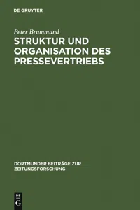 Struktur und Organisation des Pressevertriebs_cover