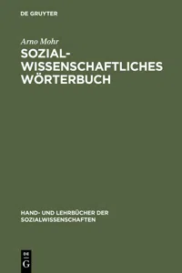 Sozialwissenschaftliches Wörterbuch_cover