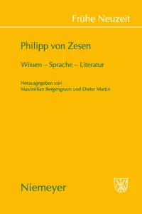 Philipp von Zesen_cover