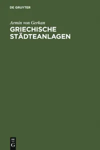 Griechische Städteanlagen_cover