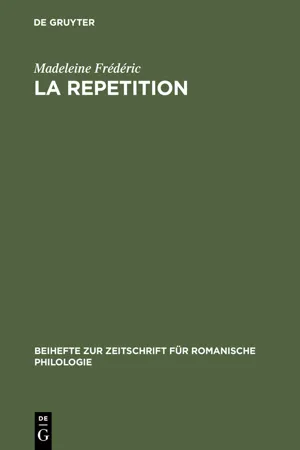 La repetition