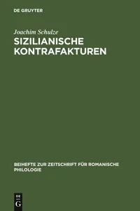 Sizilianische Kontrafakturen_cover