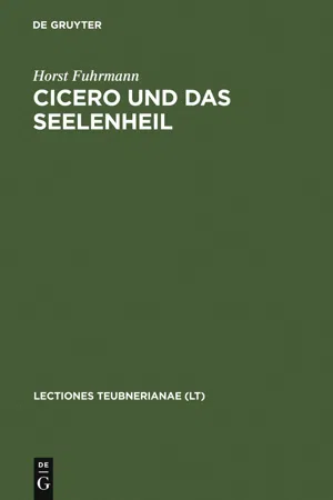 Cicero und das Seelenheil