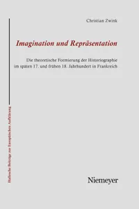 Imagination und Repräsentation_cover