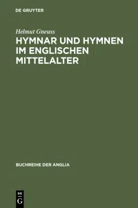 Hymnar und Hymnen im englischen Mittelalter_cover