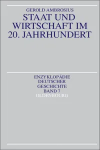 Staat und Wirtschaft im 20. Jahrhundert_cover