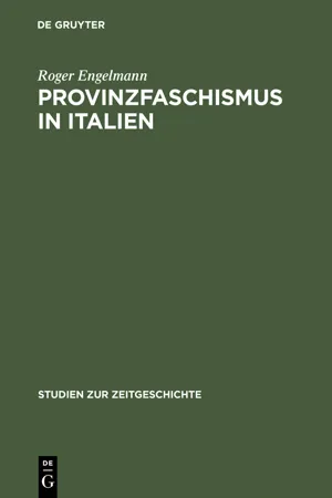 Provinzfaschismus in Italien