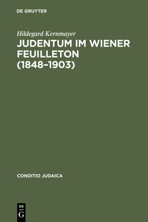 Judentum im Wiener Feuilleton (1848--1903)