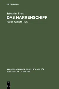 Das Narrenschiff_cover