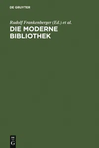 Die moderne Bibliothek_cover