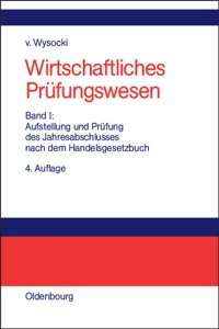 Aufstellung und Prüfung des Jahresabschlusses nach dem Handelsgesetzbuch_cover