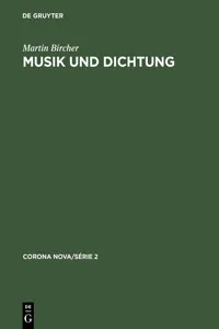 Musik und Dichtung_cover