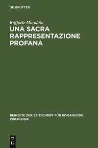 Una sacra rappresentazione profana_cover