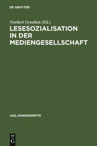 Lesesozialisation in der Mediengesellschaft_cover