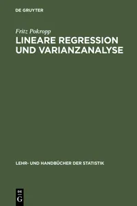 Lineare Regression und Varianzanalyse_cover