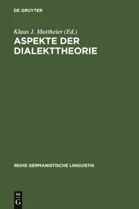 Aspekte der Dialekttheorie_cover