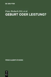 Geburt oder Leistung?_cover