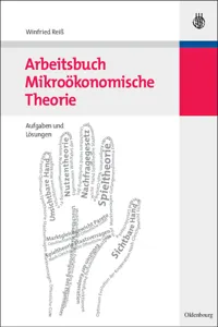 Arbeitsbuch Mikroökonomische Theorie_cover