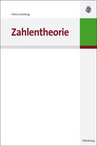 Zahlentheorie_cover