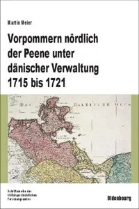 Vorpommern nördlich der Peene unter dänischer Verwaltung 1715 bis 1721_cover