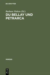 Du Bellay und Petrarca_cover