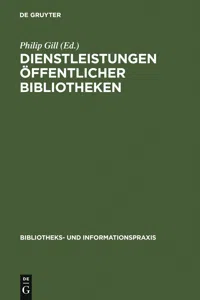 Dienstleistungen Öffentlicher Bibliotheken_cover