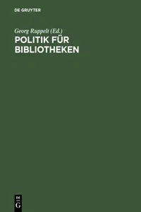 Politik für Bibliotheken_cover