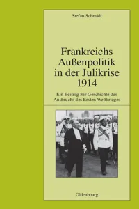 Frankreichs Außenpolitik in der Julikrise 1914_cover