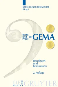 Recht und Praxis der GEMA_cover