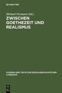 Zwischen Goethezeit und Realismus_cover