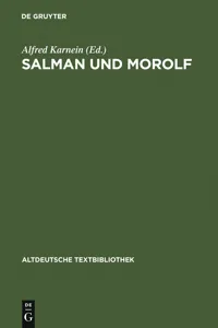 Salman und Morolf_cover