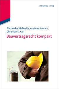Bauvertragsrecht kompakt_cover