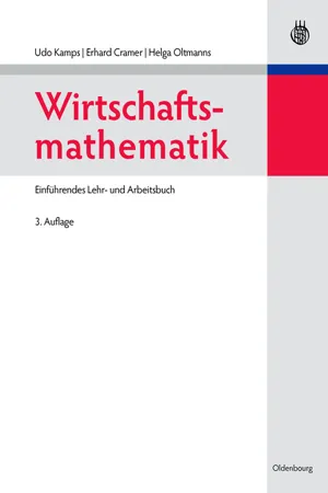 Wirtschaftsmathematik